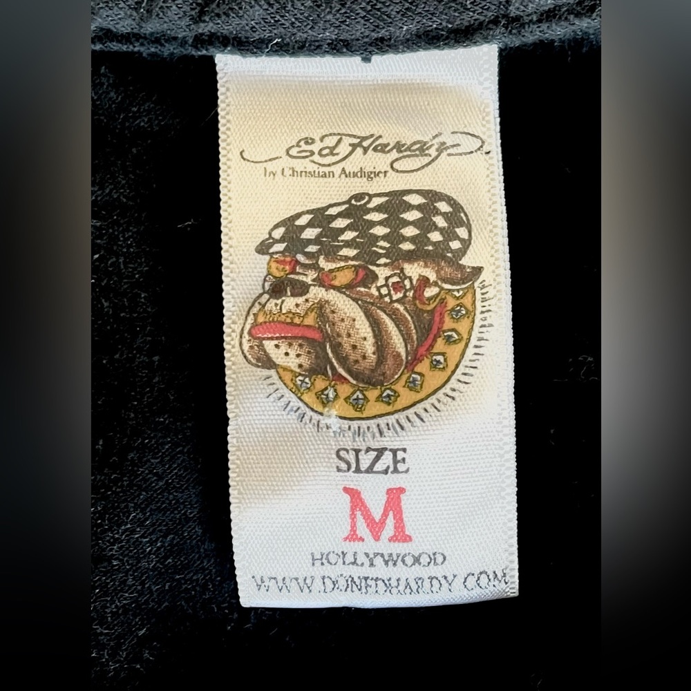 Y2K Ed Hardy Love Kills Slowly Tattooed Inked Tee By Christian Audigier … - Picture 7 of 14